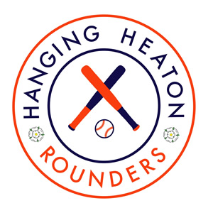 Hanging Heaton Cricket Club Rounders Logo