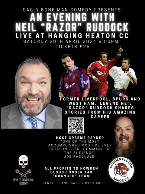 April – An Evening with Razor Ruddock